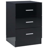 Bedside Cabinet 38X35X56 Cm Engineered Wood