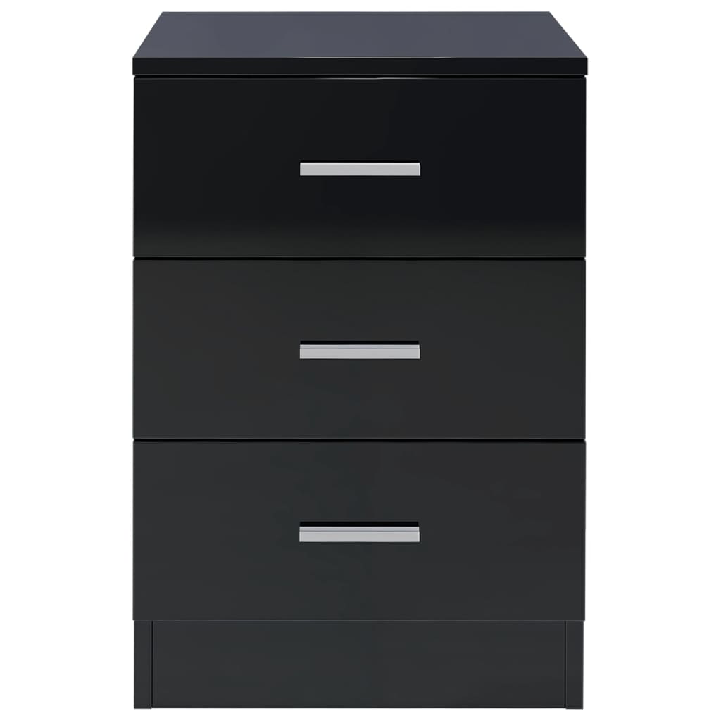 Bedside Cabinet 38X35X56 Cm Engineered Wood