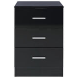 Bedside Cabinet 38X35X56 Cm Engineered Wood