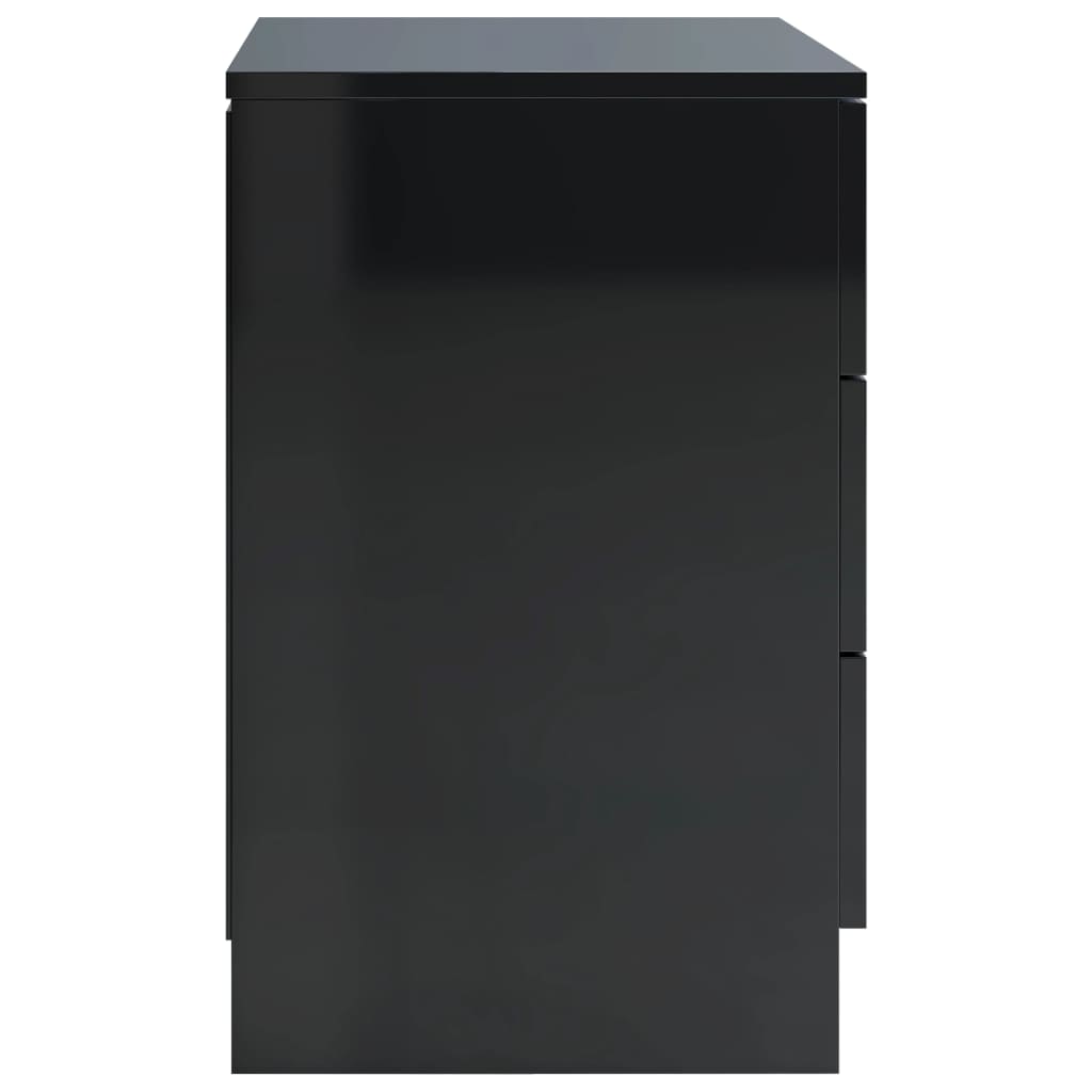 Bedside Cabinet 38X35X56 Cm Engineered Wood