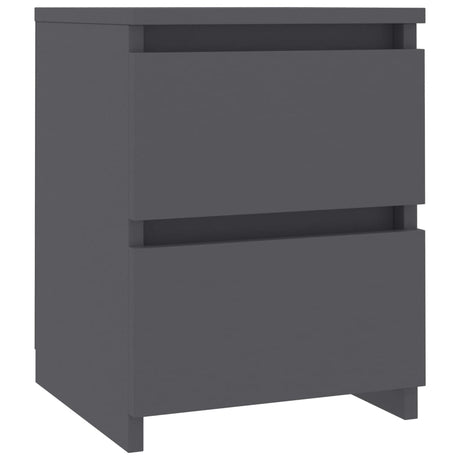 Bedside Cabinet 30X30X40 Cm Engineered Wood