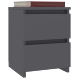 Bedside Cabinet 30X30X40 Cm Engineered Wood