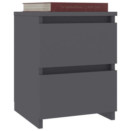Bedside Cabinet 30X30X40 Cm Engineered Wood
