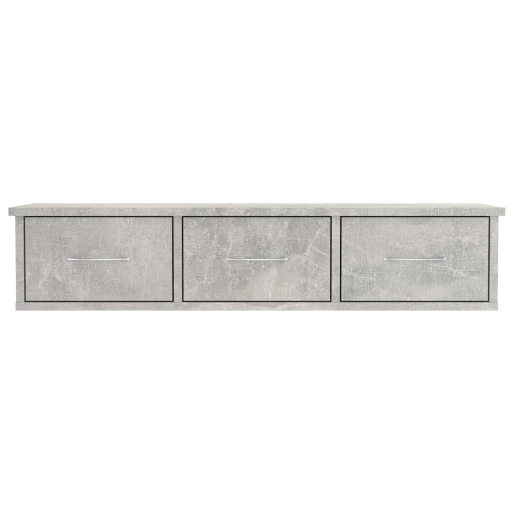 Wall-Mounted Drawer Shelf 88X26X18.5 Cm Engineered Wood