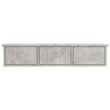 Wall-Mounted Drawer Shelf 88X26X18.5 Cm Engineered Wood