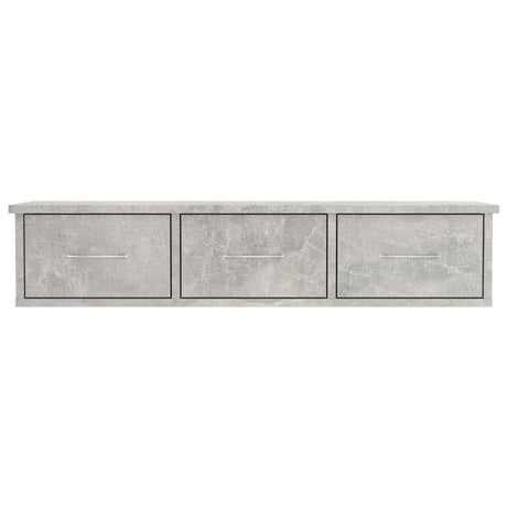 Wall-Mounted Drawer Shelf 88X26X18.5 Cm Engineered Wood