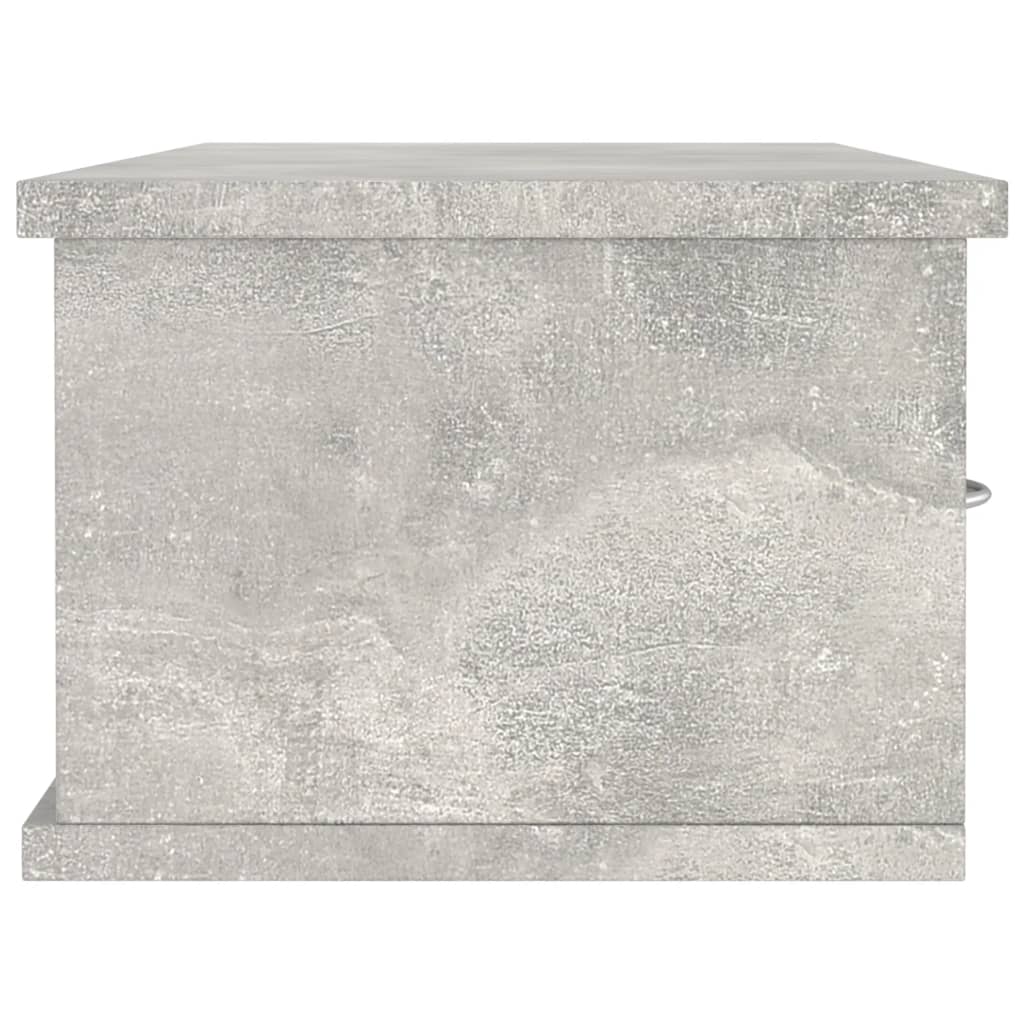 Wall-Mounted Drawer Shelf 88X26X18.5 Cm Engineered Wood
