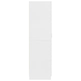 Wardrobe White 80x52x180 cm Engineered Wood