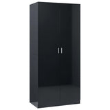 Wardrobe 80X52X180 Cm Engineered Wood