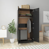 Wardrobe 80X52X180 Cm Engineered Wood