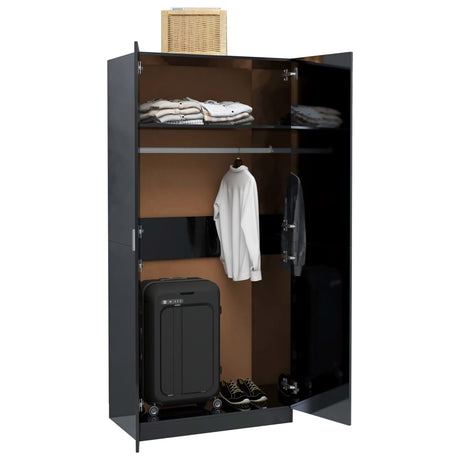 Wardrobe 80X52X180 Cm Engineered Wood