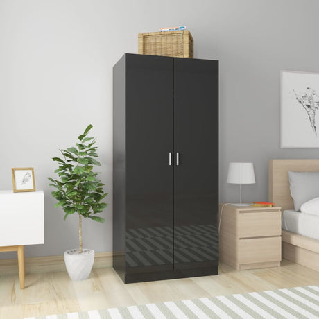 Wardrobe 80X52X180 Cm Engineered Wood