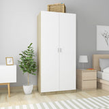 Wardrobe 90X52X200 Cm Engineered Wood