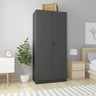Wardrobe 90X52X200 Cm Engineered Wood