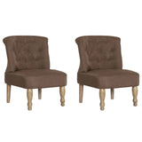 French Chairs 2 Pcs Fabric