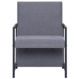Armchair With Chrome Feet Fabric