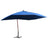 Cantilever Garden Parasol With Wooden Pole 400X300 Cm