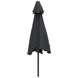 Garden Parasol With Metal Pole 300 Cm