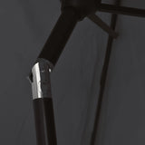 Garden Parasol With Metal Pole 300 Cm