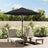 Garden Parasol With Metal Pole 300 Cm