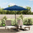 Garden Parasol With Metal Pole 300 Cm