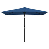 Garden Parasol With Metal Pole 300X200 Cm