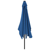 Garden Parasol With Metal Pole 300X200 Cm