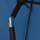 Garden Parasol With Metal Pole 300X200 Cm