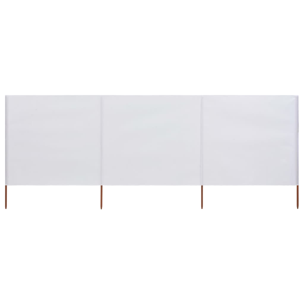 3-Panel Wind Screen Fabric Azure