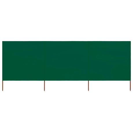 3-Panel Wind Screen Fabric Azure