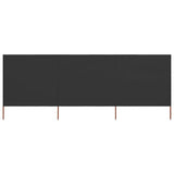 3-Panel Wind Screen Fabric Azure