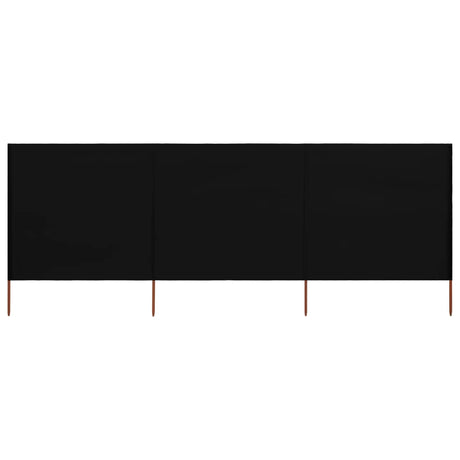 3-Panel Wind Screen Fabric Azure