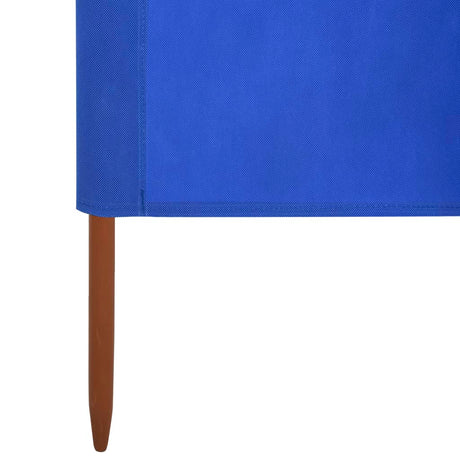 3-Panel Wind Screen Fabric Azure