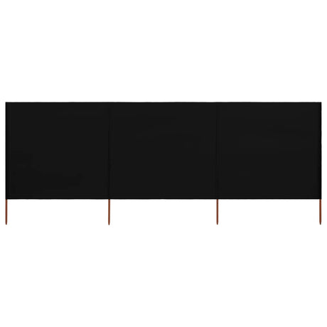 3-Panel Wind Screen Fabric Azure