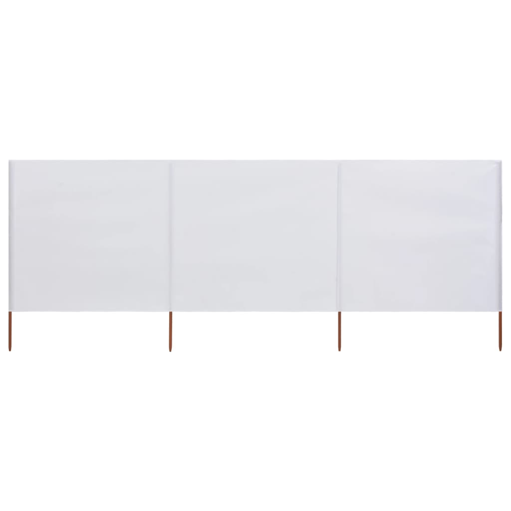 3-Panel Wind Screen Fabric Azure