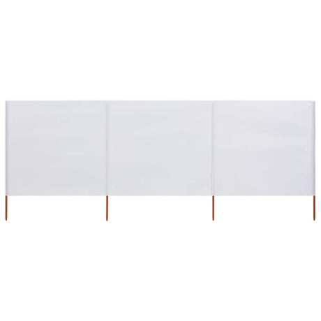 3-Panel Wind Screen Fabric Azure
