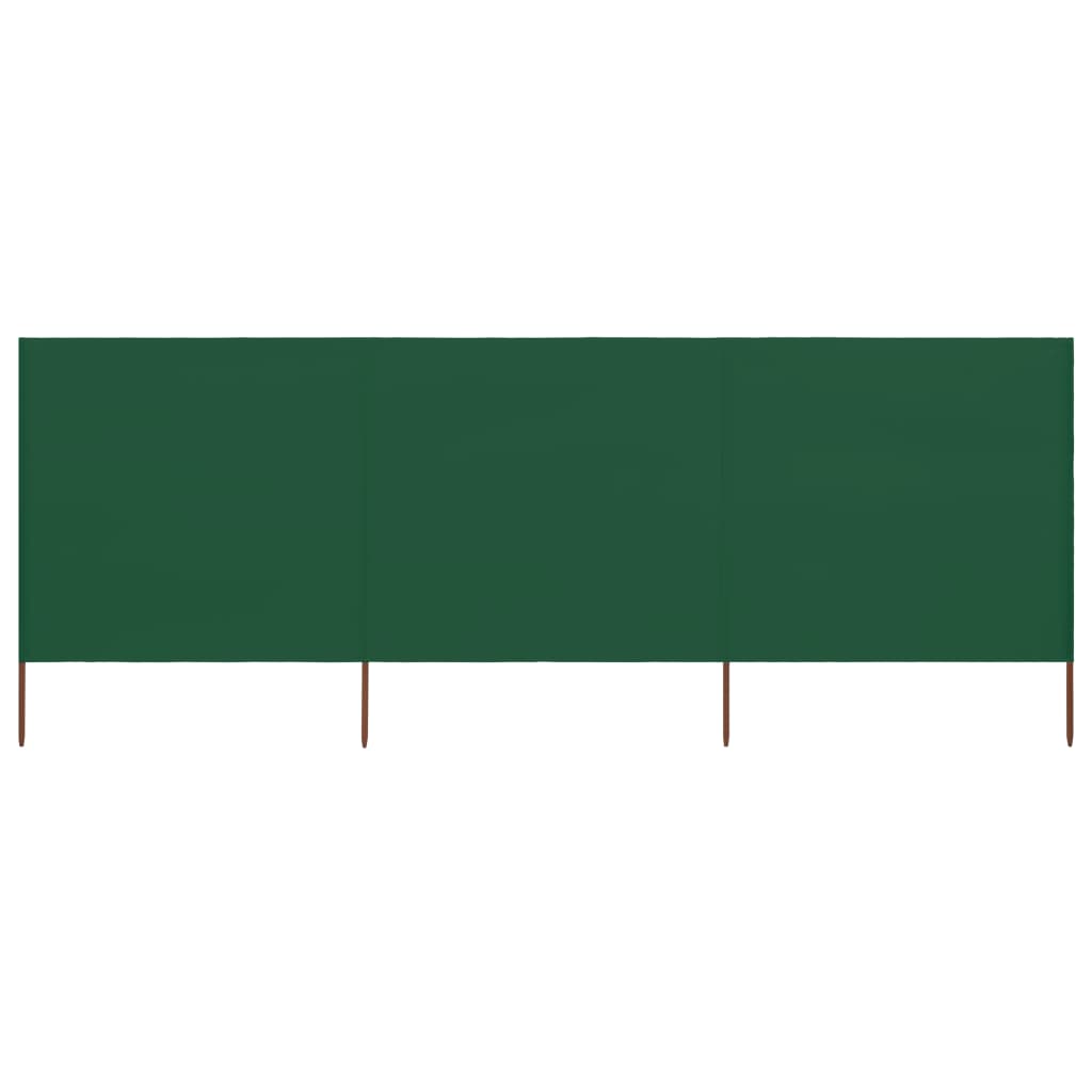 3-Panel Wind Screen Fabric Azure
