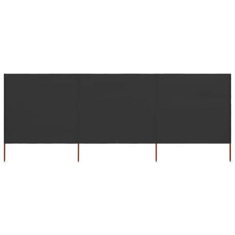 3-Panel Wind Screen Fabric Azure