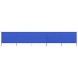 3-Panel Wind Screen Fabric Azure
