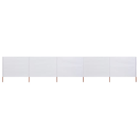3-Panel Wind Screen Fabric Azure