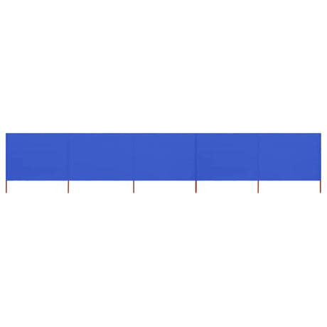 3-Panel Wind Screen Fabric Azure