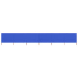 3-Panel Wind Screen Fabric Azure