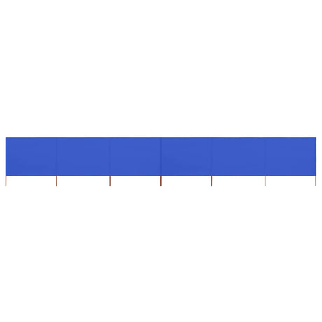 3-Panel Wind Screen Fabric Azure