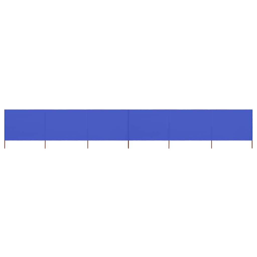 3-Panel Wind Screen Fabric Azure