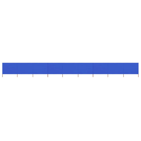 3-Panel Wind Screen Fabric Azure