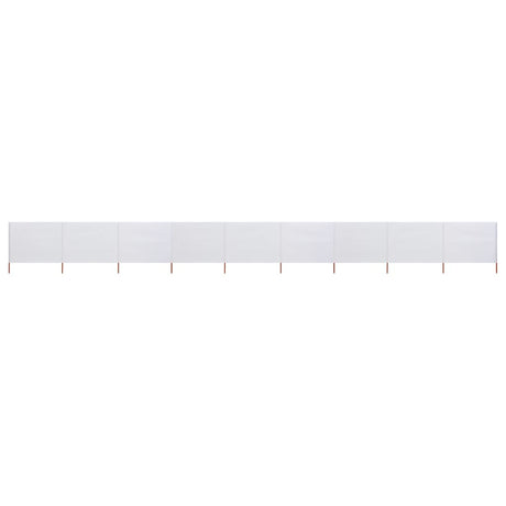 3-Panel Wind Screen Fabric Azure