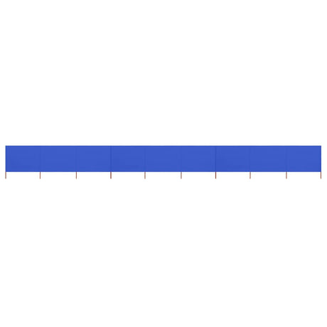 3-Panel Wind Screen Fabric Azure