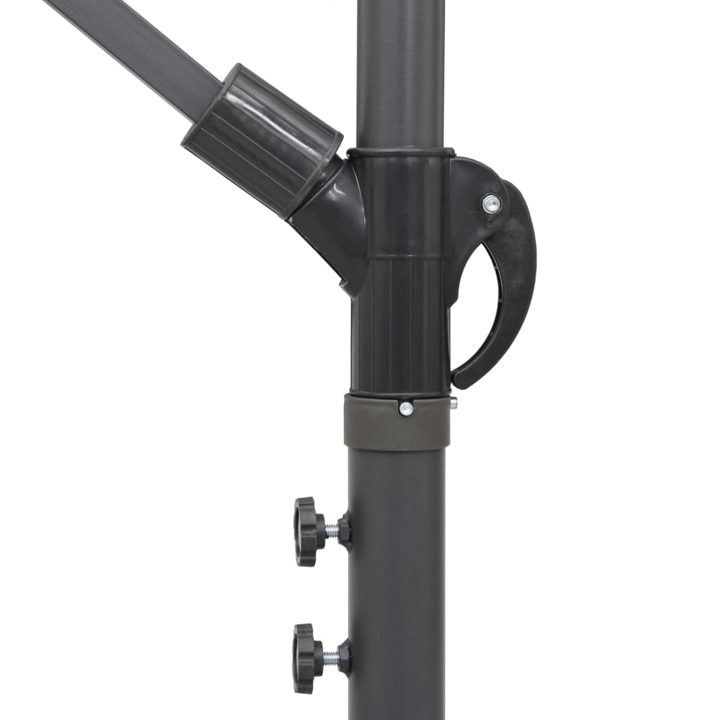 Hanging Garden Parasol 3 M Aluminium Pole
