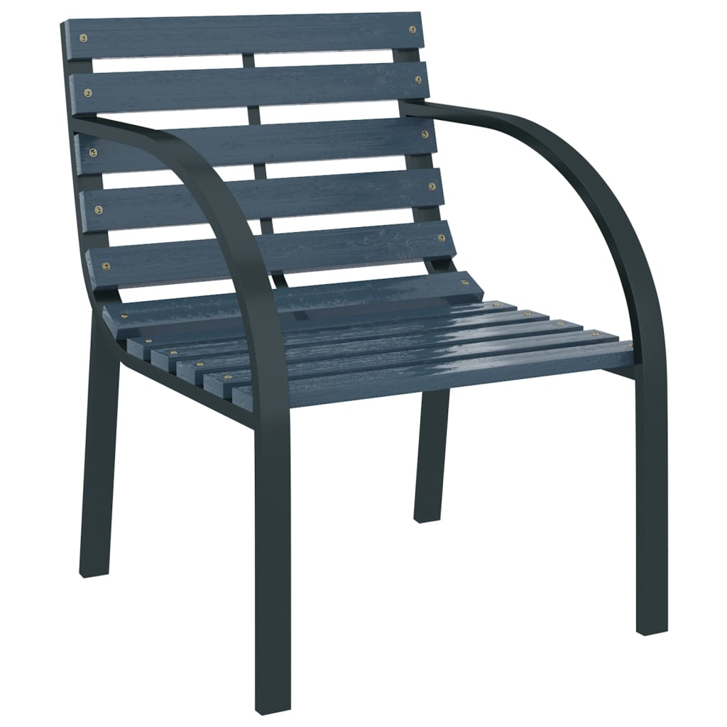 Garden Chairs 2 Pcs Wood