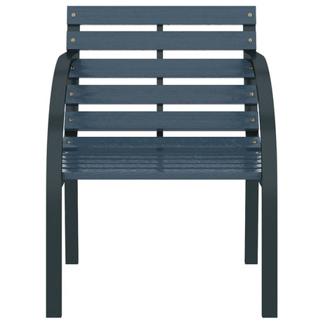 Garden Chairs 2 Pcs Wood